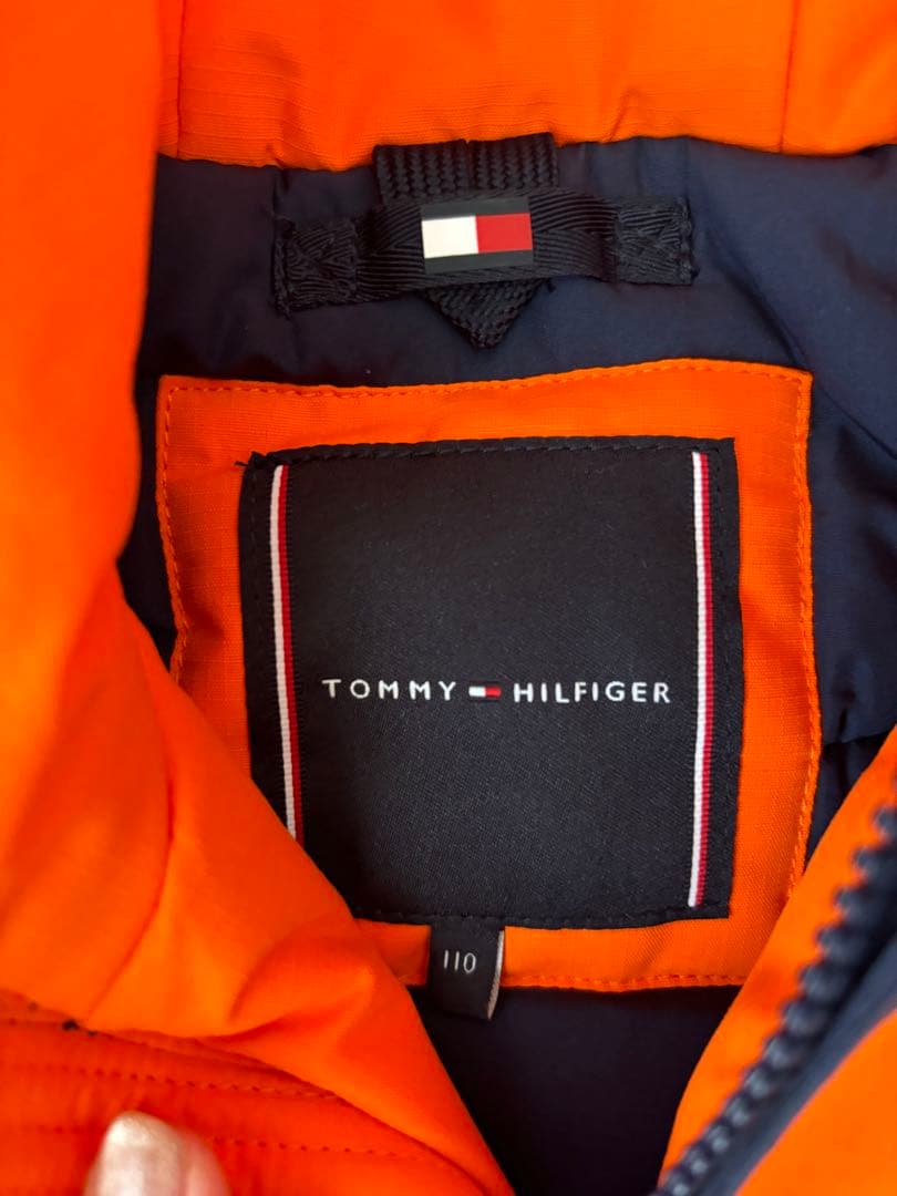   オレンジ ジャケット 110