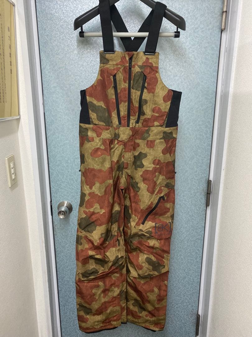 BURTON ak CYCLC BIB 迷彩柄ビブパンツ バートン