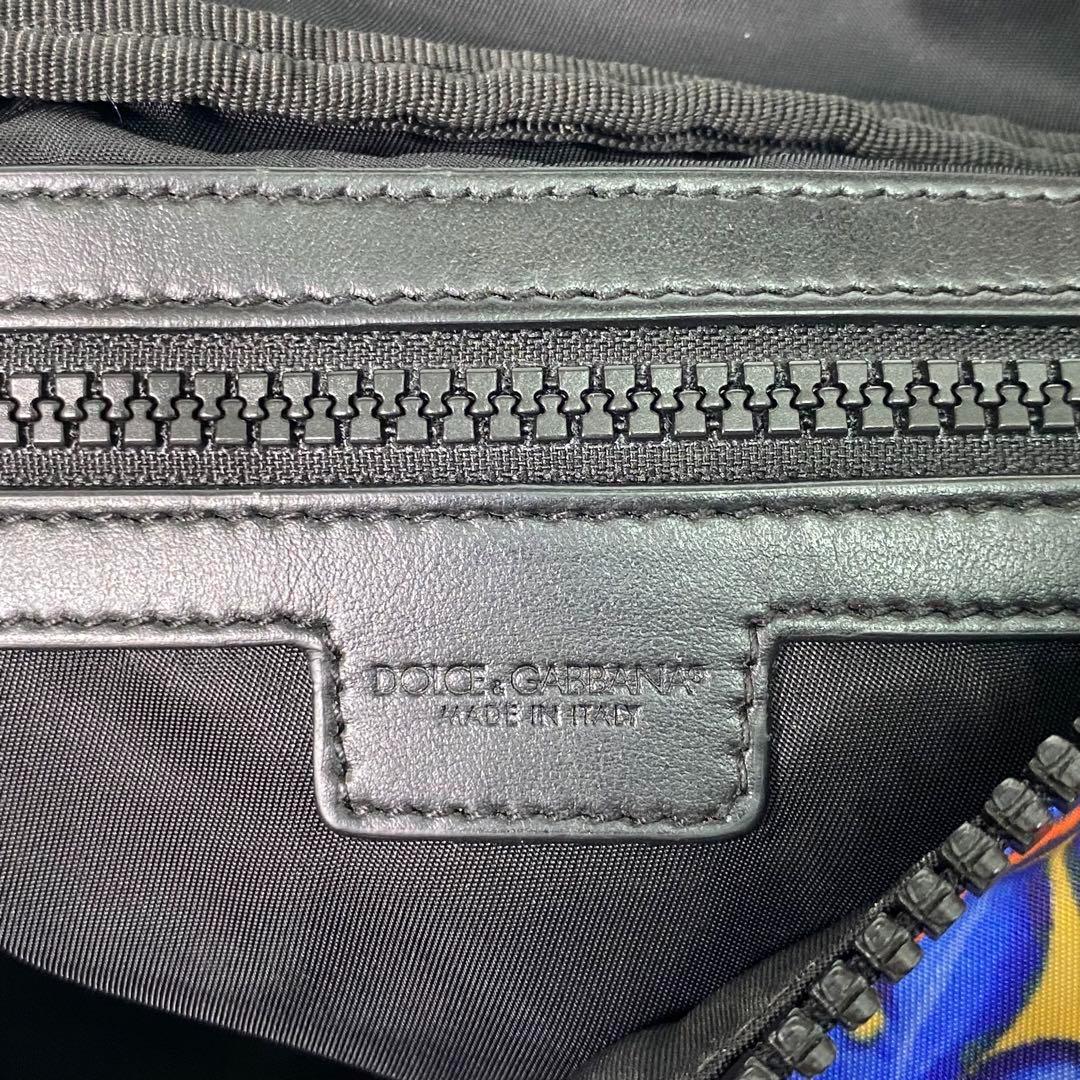 【極美品】ドルチェ&ガッバーナ ウエストポーチ　ウエストバッグ　マヨリカプリント