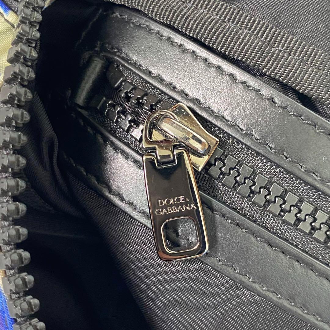 【極美品】ドルチェ&ガッバーナ ウエストポーチ　ウエストバッグ　マヨリカプリント