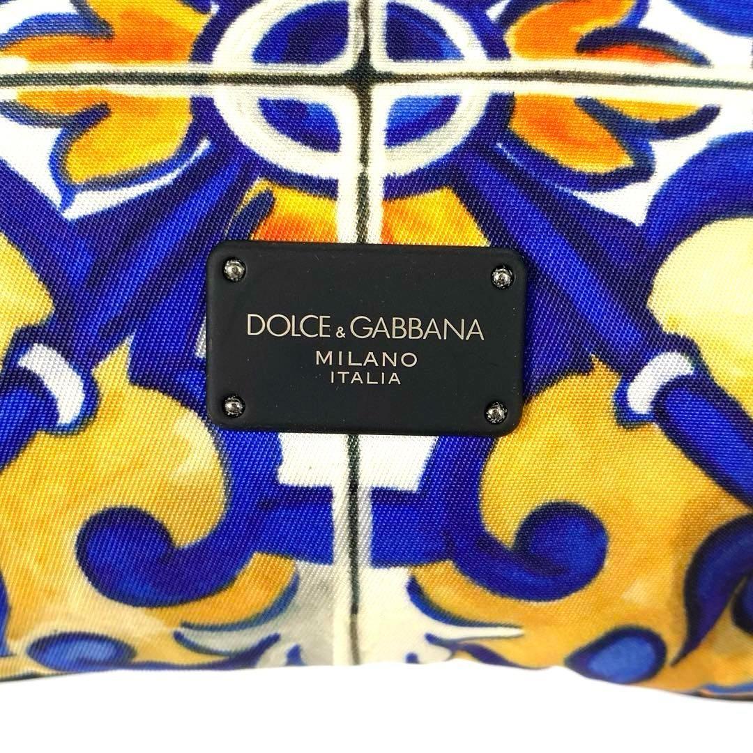 【極美品】ドルチェ&ガッバーナ ウエストポーチ　ウエストバッグ　マヨリカプリント
