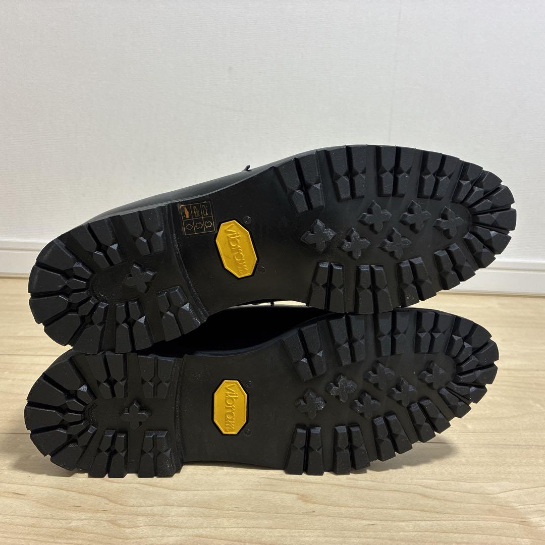 美品 Berwick バーウィック Uチップ 2369 ヴィブラム ソール 黒