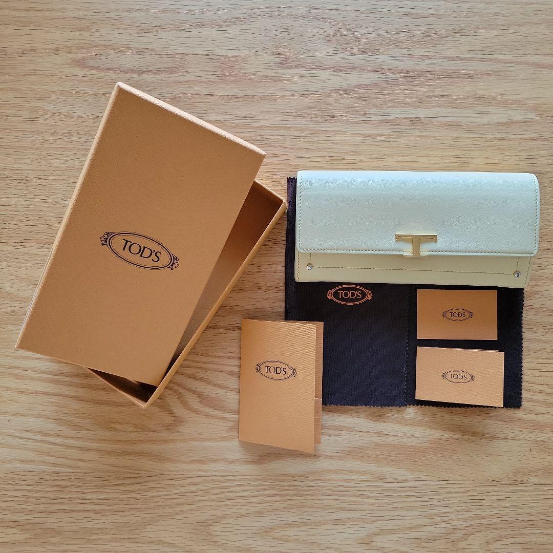 TODS トッズ 長財布 T TIMELESS Tタイムレス ウォレット