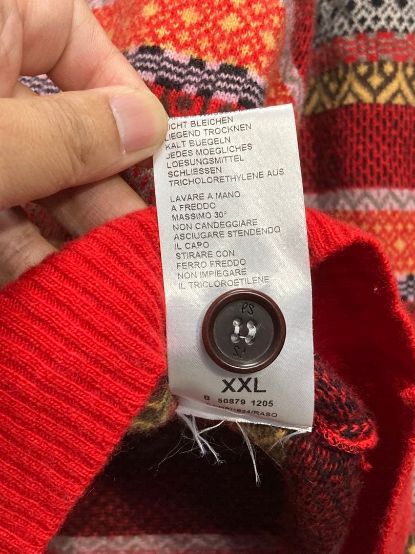 希少XXL/カシミヤ混】PS Paul Smith カーディガン イタリア製 - メルカリ