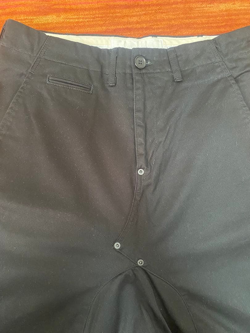 FUMITO GANRYU ガンリュウ サルエル パンツ M ブラック 黒