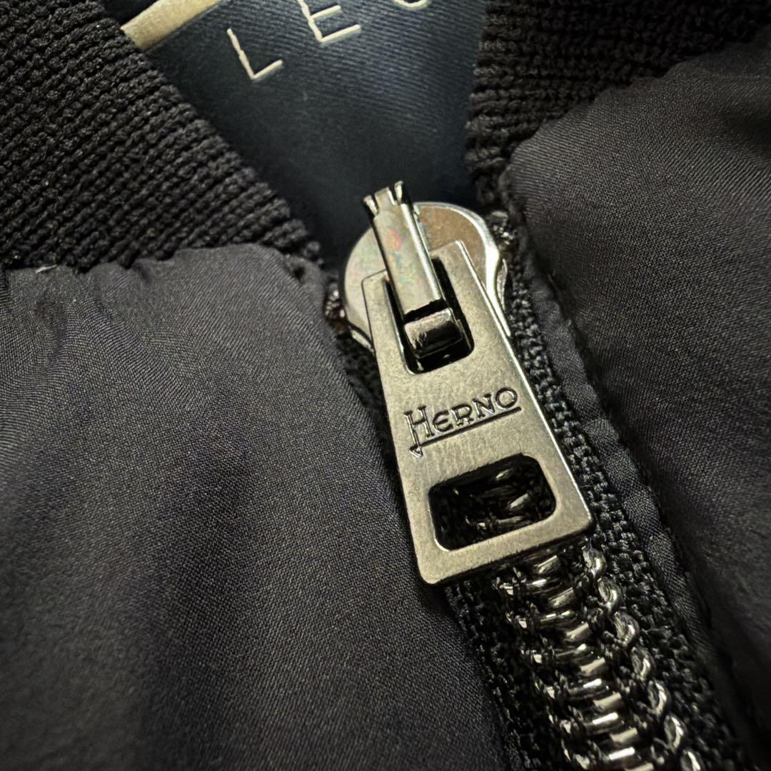 ヘルノ LEGEND MA-1 ダウンジャケット 黒 52 L'Aviatore