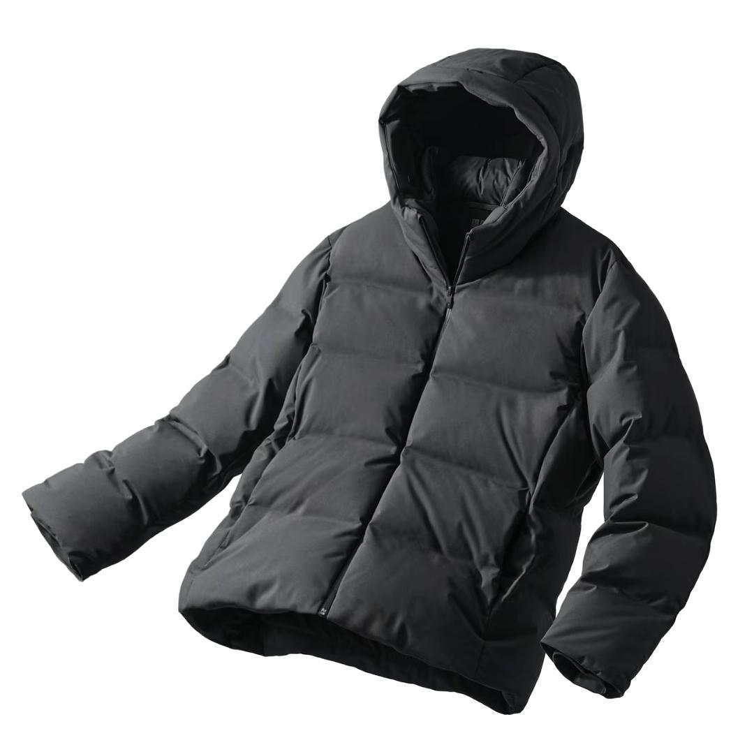 UNIQLO ❤️ ユニクロ シームレスダウンパーカ 黒 サイズ L 美品