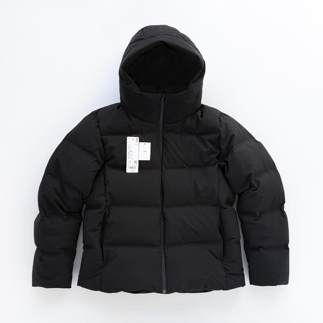 UNIQLO ❤️ ユニクロ シームレスダウンパーカ 黒 サイズ L 美品