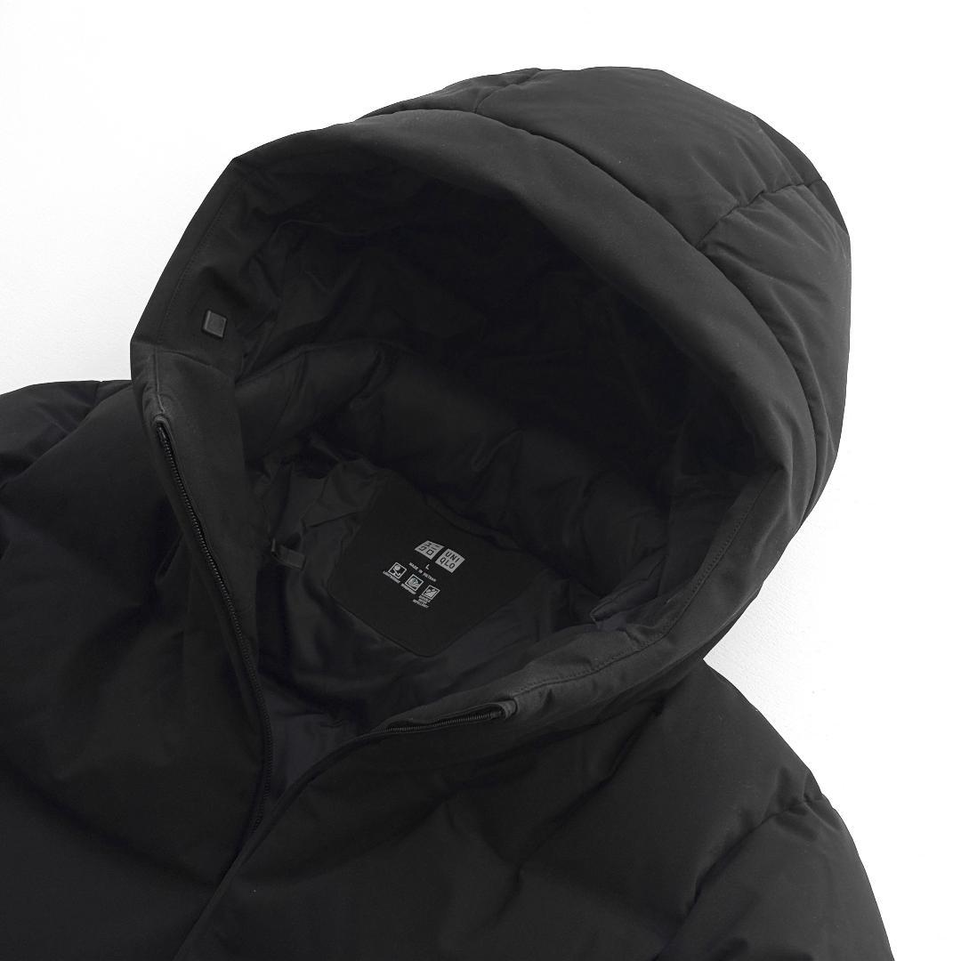 UNIQLO ❤️ ユニクロ シームレスダウンパーカ 黒 サイズ L 美品