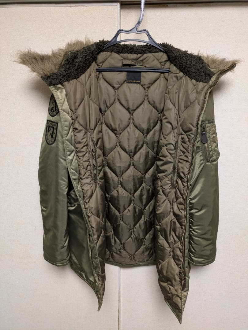 ヒステリックグラマー 刺繍ワッペン N3B プリマロフト N-3B