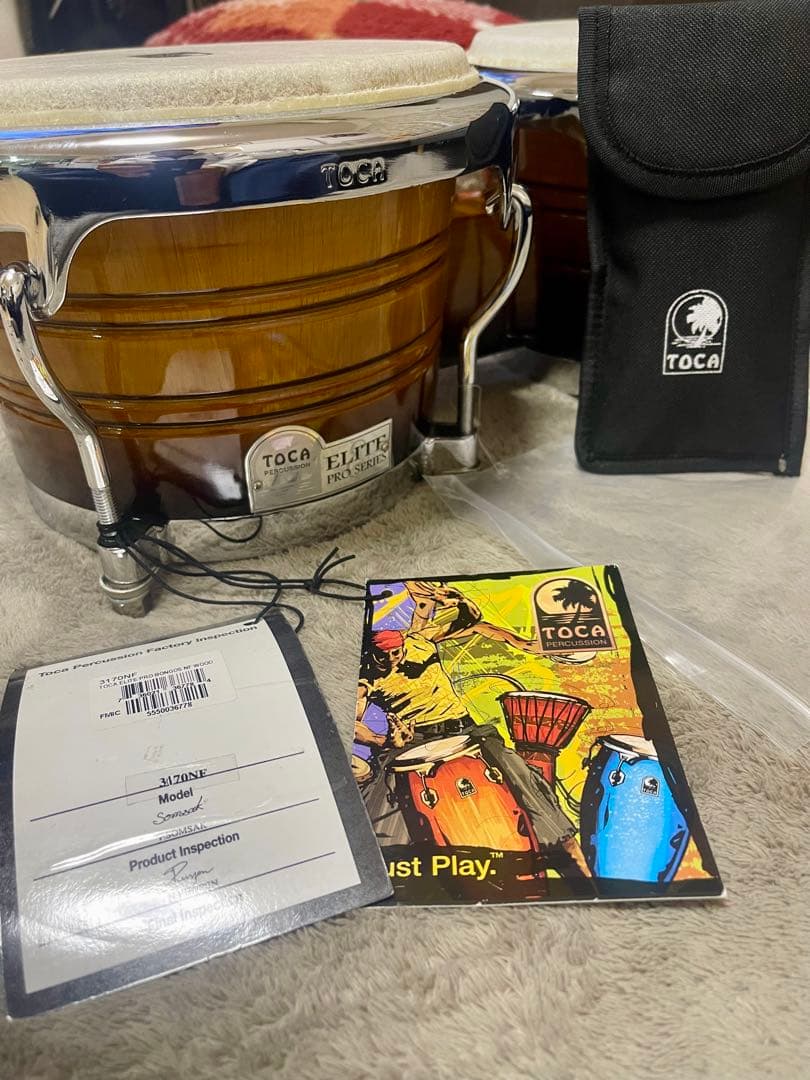 和楽器 Bongo Toca Elite Pro Series 7\"& 8.5\" new
