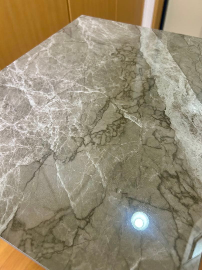 ニトリ サイドテーブル 大理石風