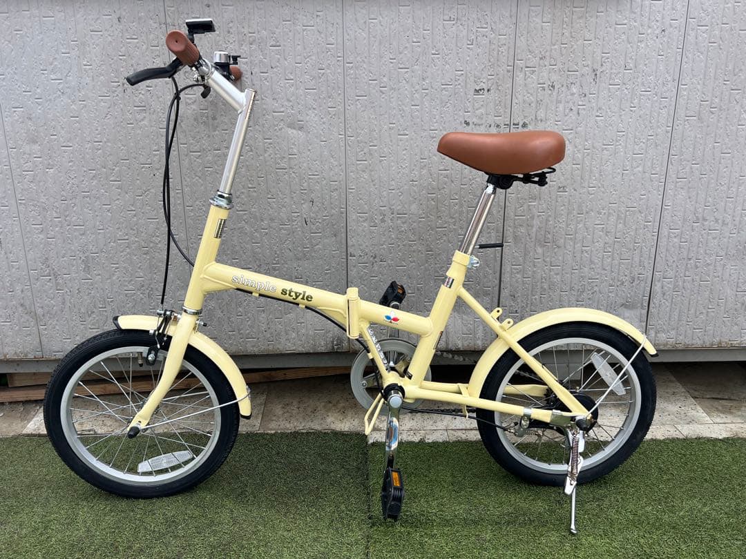 simple style 折りたたみ自転車 16インチ