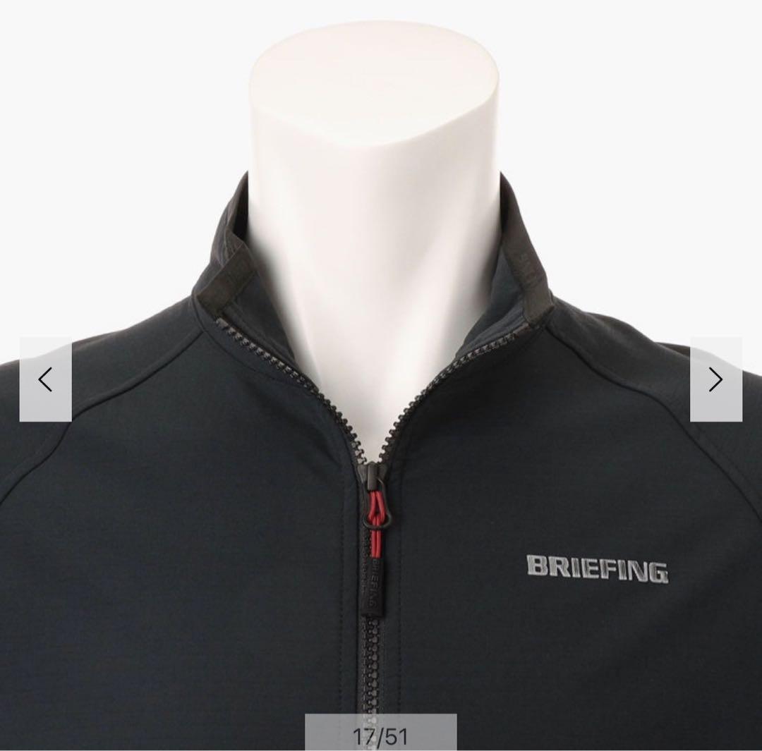 24AW ブリーフィングゴルフ ストームフリースブルゾン黒L - メルカリ