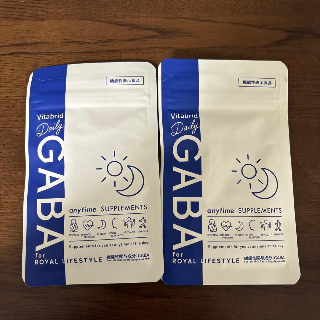 Vitabrid Daily GABA 2 30粒入り×2 - メルカリ