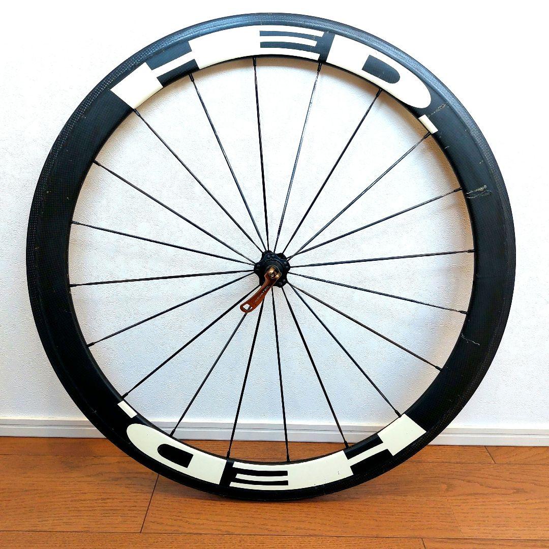 軽量700Cカーボンクリンチャーディープリムフロントホイール