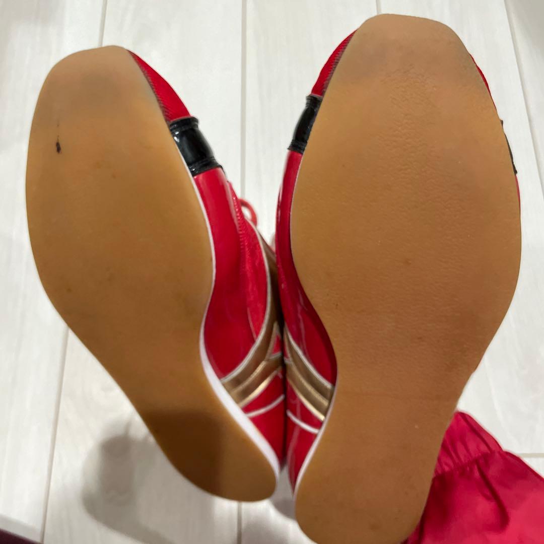 Mizuno ボクシングシューズ レッド/ゴールド　　サイズ27cm