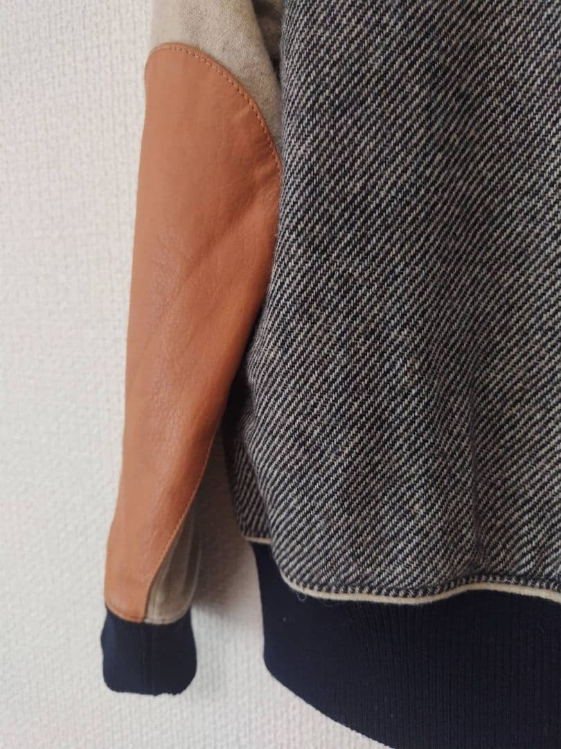 nume ヌメ パラスパレス スタジャン ウール レザー.