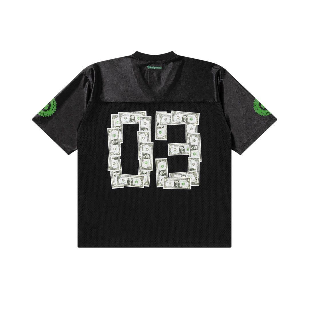 black eye patch DOLLAR ホッケーシャツ L