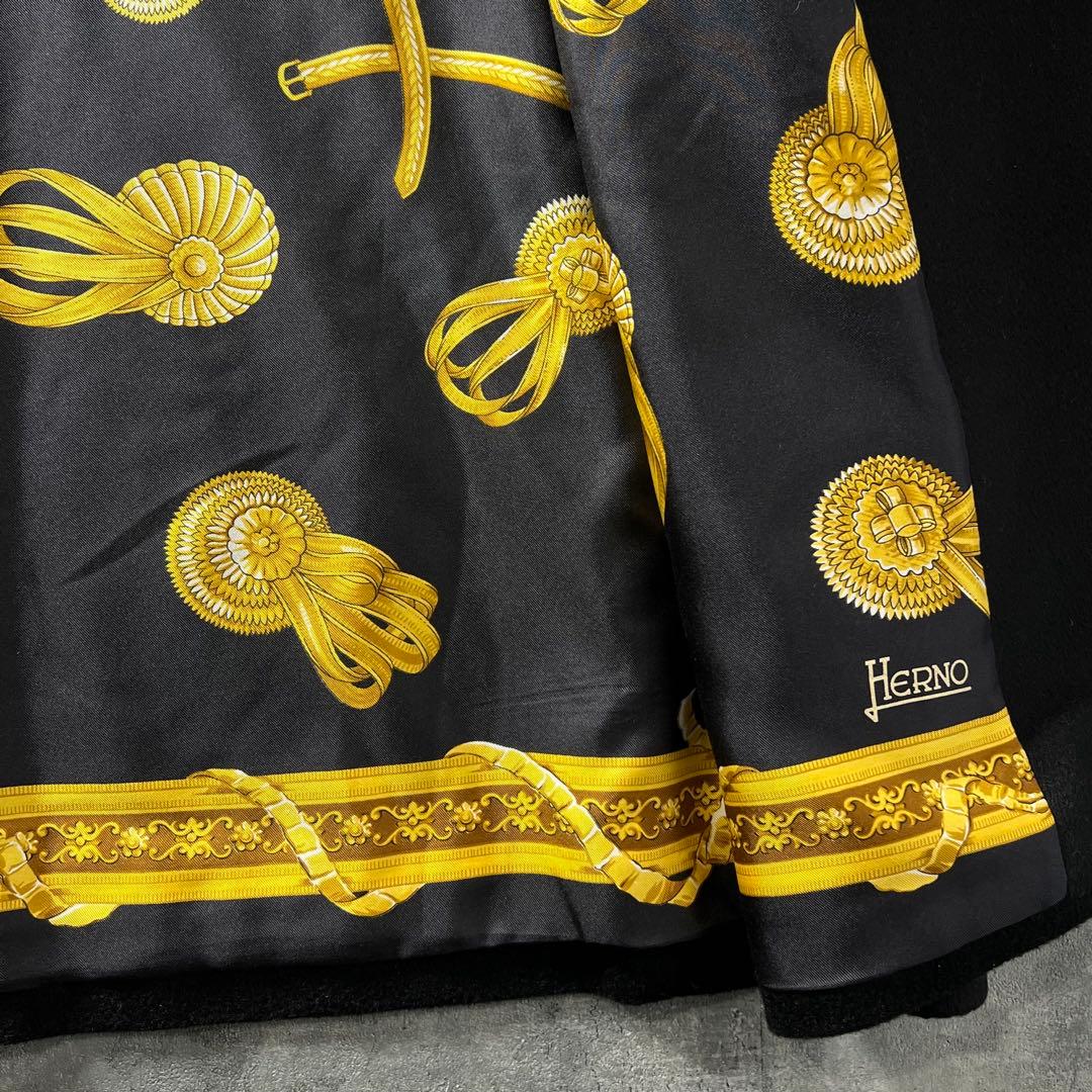 美品です♪HERNOカシミア100% ダブルブレストコートwomen's 46