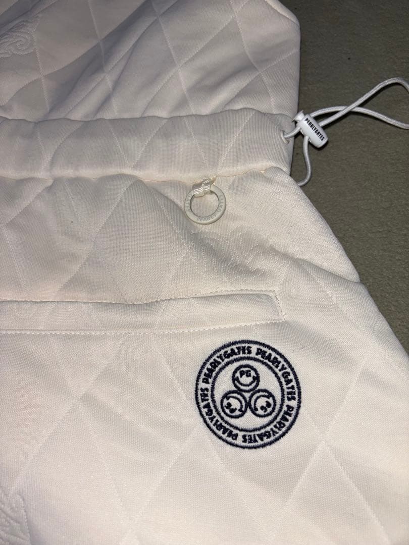 （超美品）パーリーゲイツ、Peキルト、サロペット風スカート、サイズ0