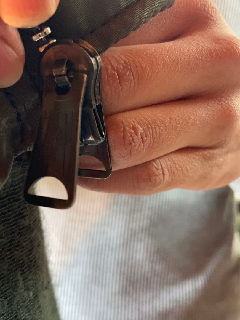 ジャケット・アウター 90s MA-1 alpha industries IDEAL ZIPPER