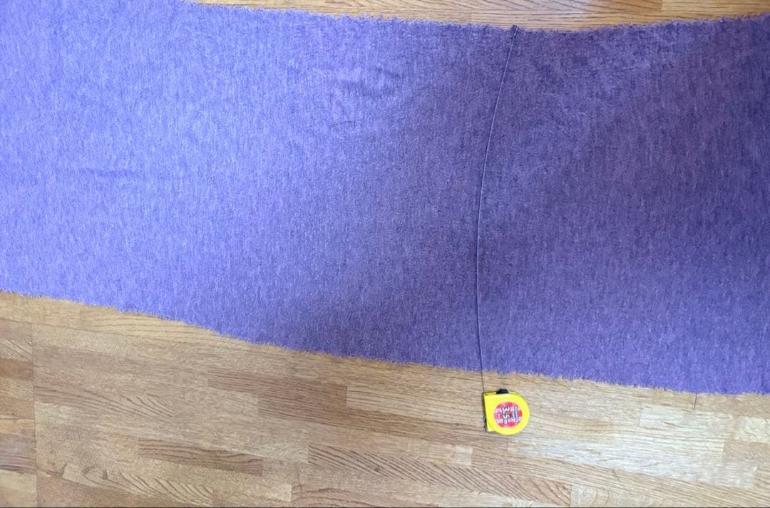 ファリエロサルティ大判ストール　パープル