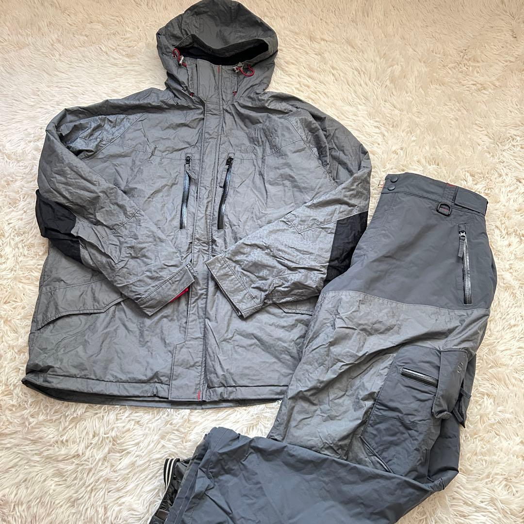 WAVERIDER スキー　スノーボード　上下セット　Lサイズ　グレー　メンズ