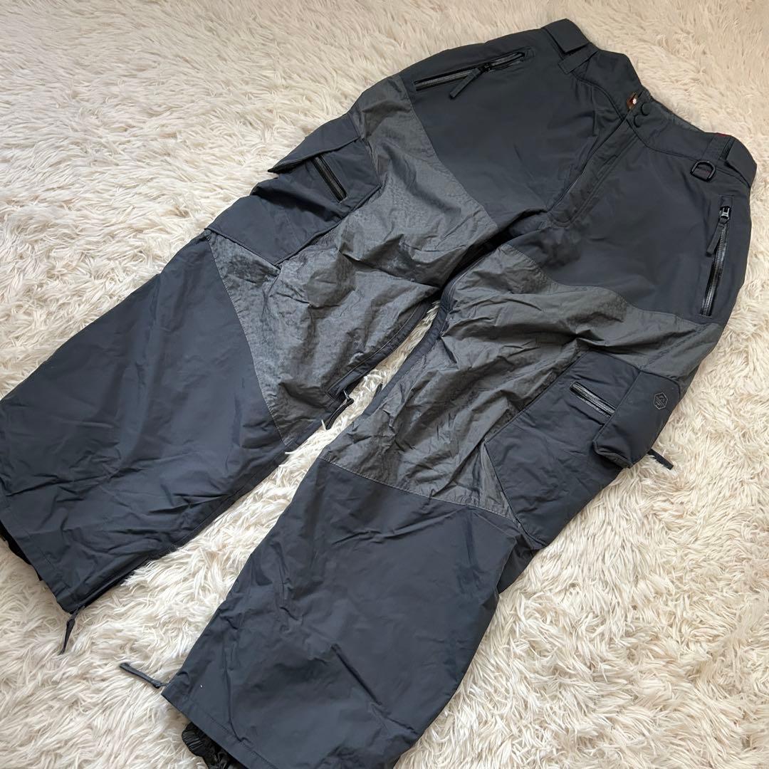 WAVERIDER スキー　スノーボード　上下セット　Lサイズ　グレー　メンズ