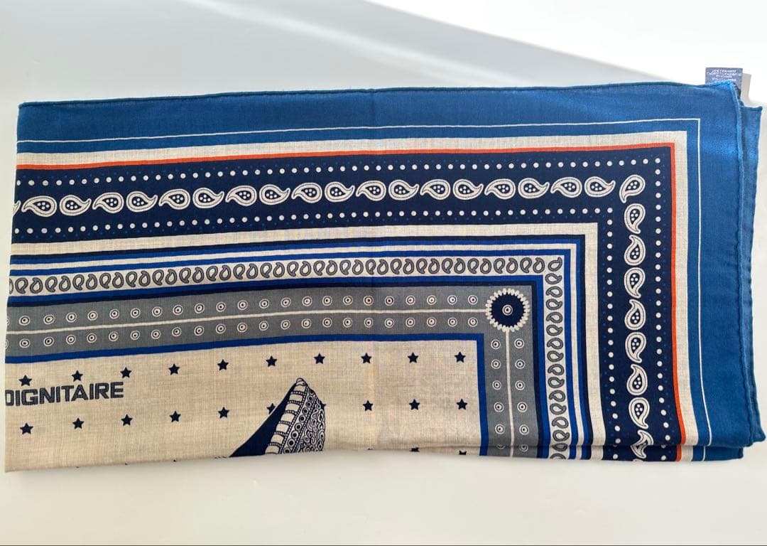 HERMÈS】エルメスカシシル 140《高官の鞍 バンダナ》カシミヤシルク