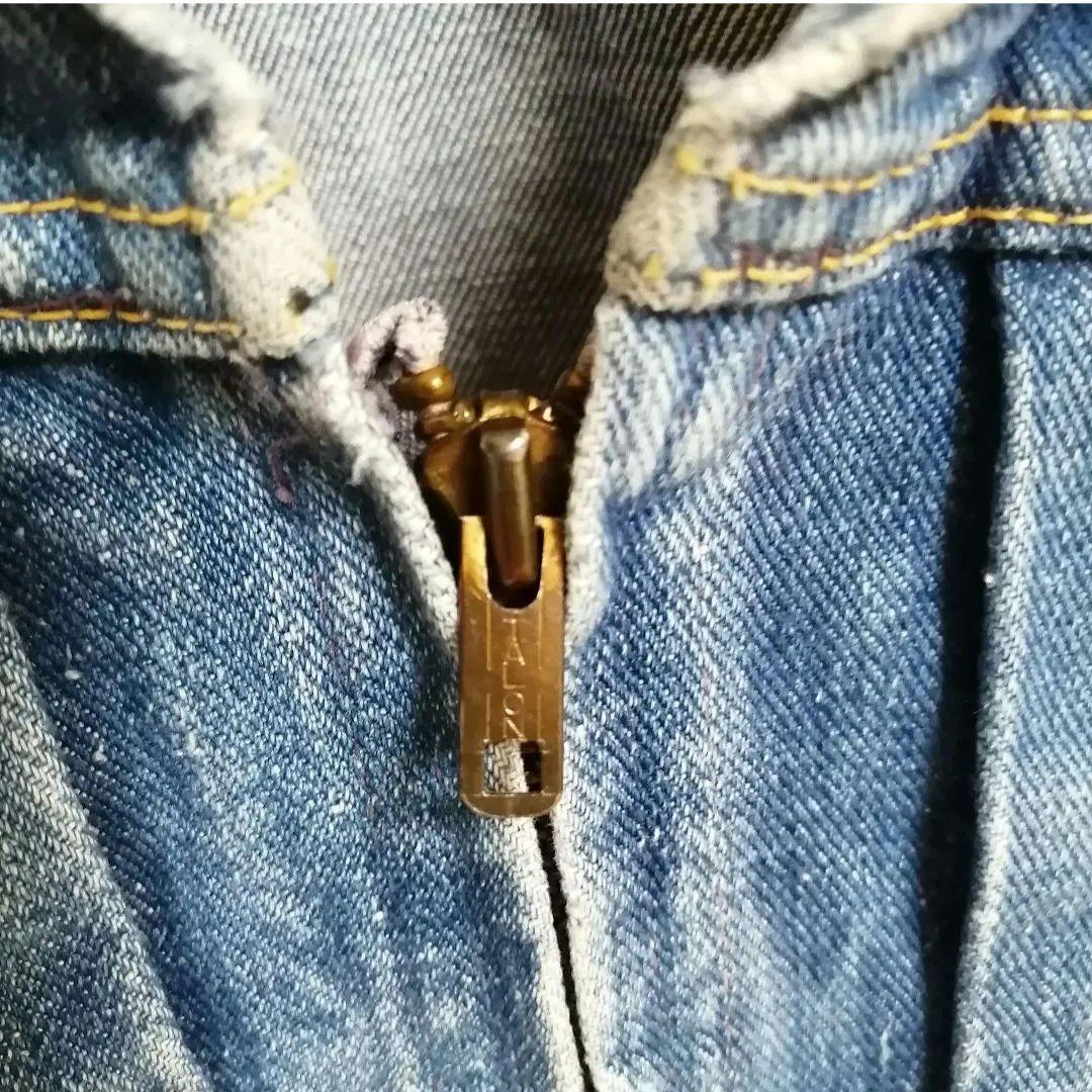 Wrangler 24MJZ 希少黒タグ初期 44 1970〜71ハギ有り