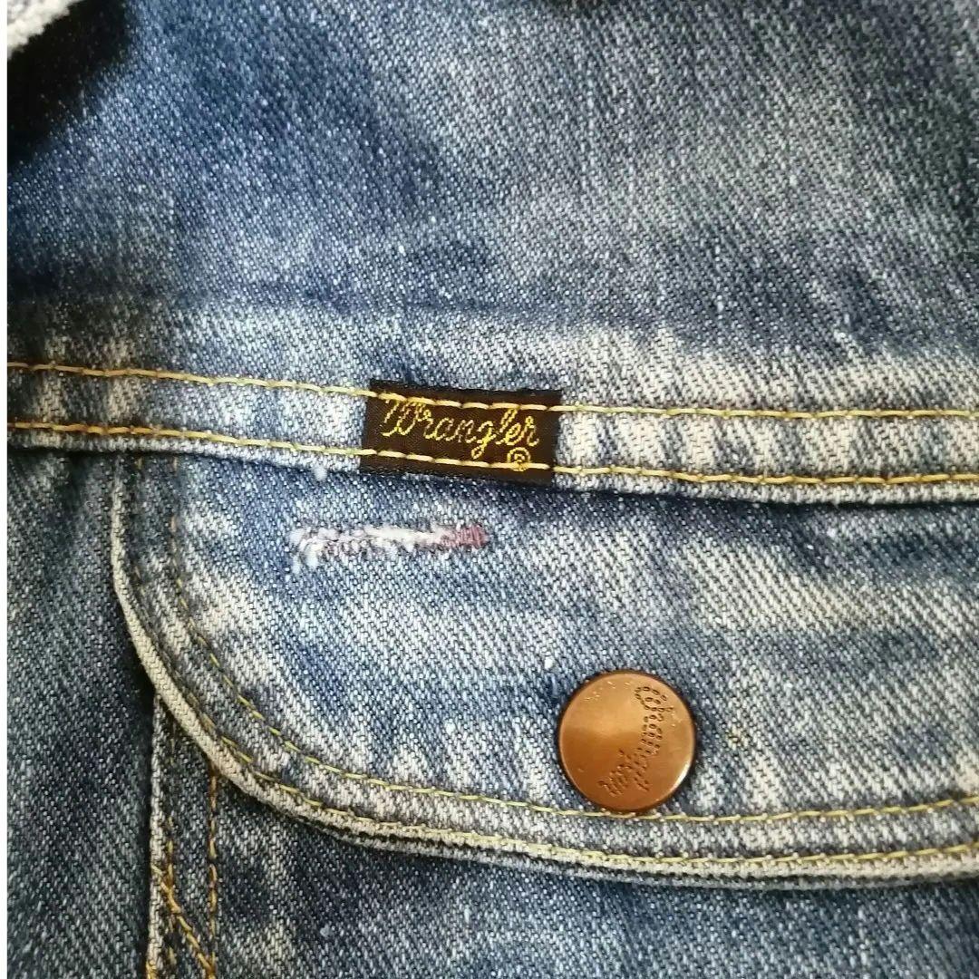 Wrangler 24MJZ 希少黒タグ初期 44 1970〜71ハギ有り