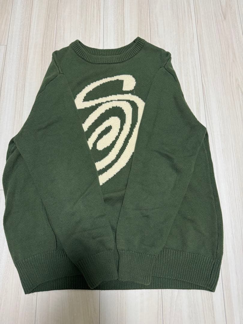 トップス [STUSSY] CURLY S SWEATER NATURAL L