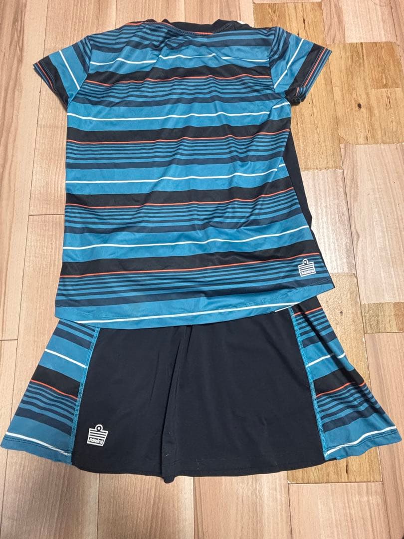 Admiral テニスウェアセット Tシャツとスコート