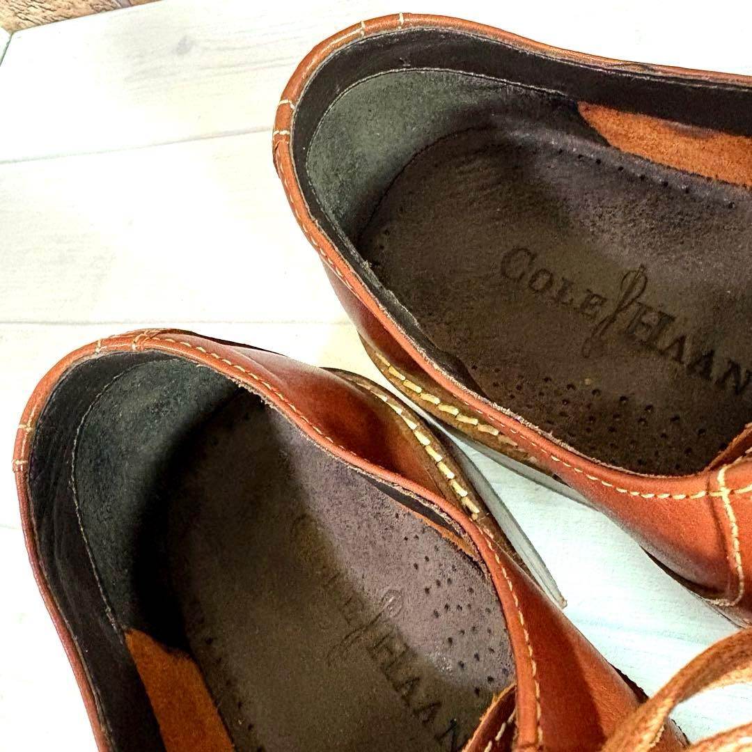 美品■コールハーン■サドルシューズ✨ブローグシューズ メダリオン セレモニー