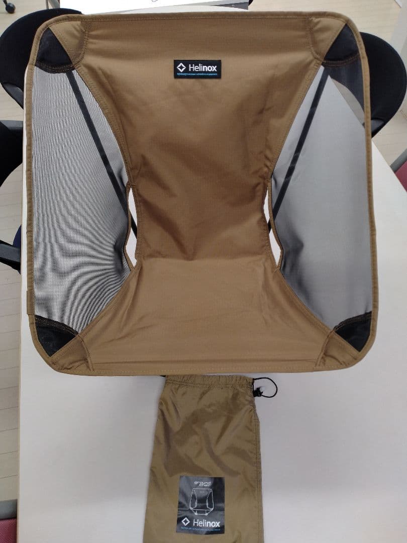Helinoxヘリノックス　グランドチェア　ローチェア　コヨーテ