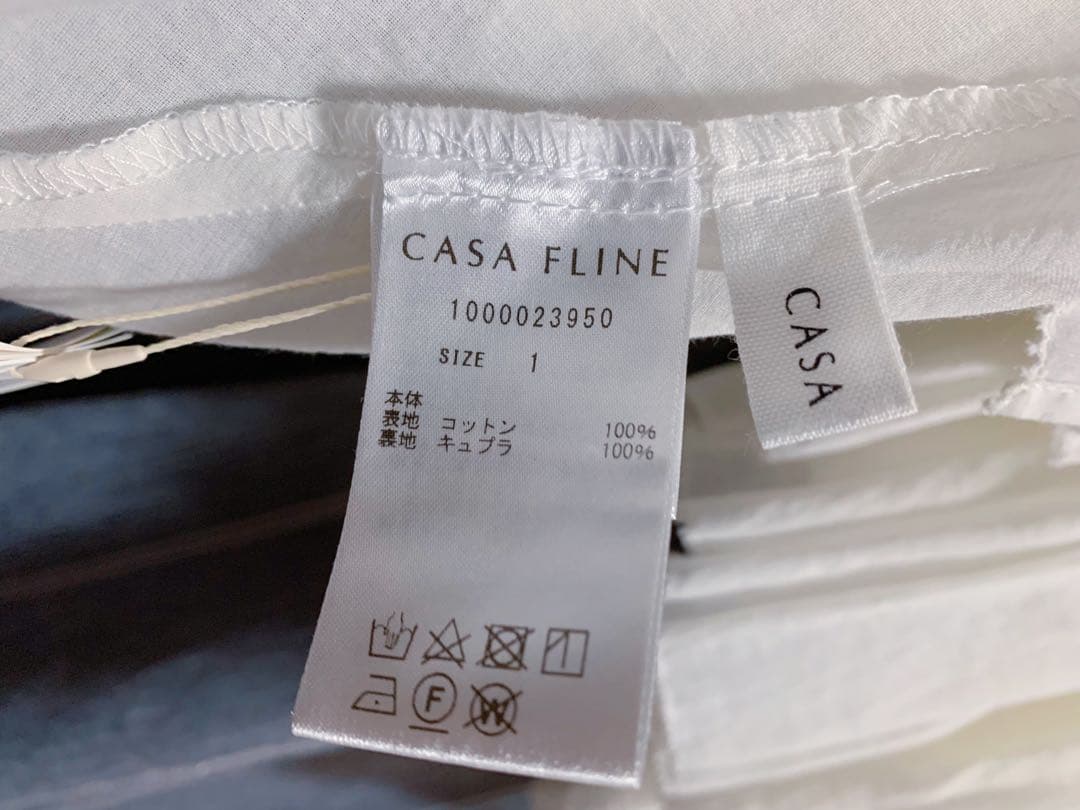 【新品】CASA FLINE カーサフライン　コットンティアードロングスカート