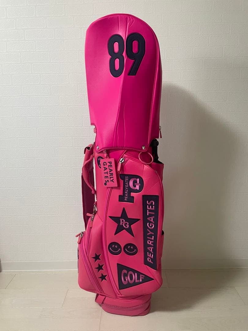 PEARLY GATES ゴルフバッグ 89モデル ピンク