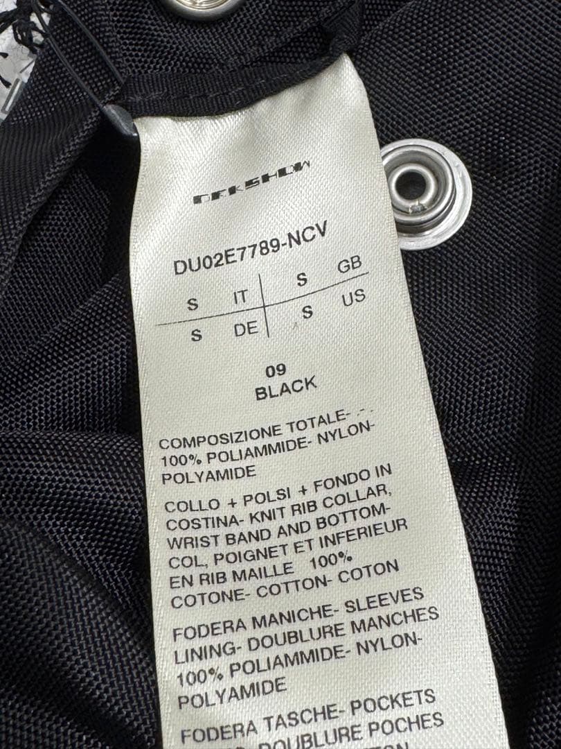 ジャケット・アウター Rick Owens DRKSHDW JUMBO PETER FLIGHT