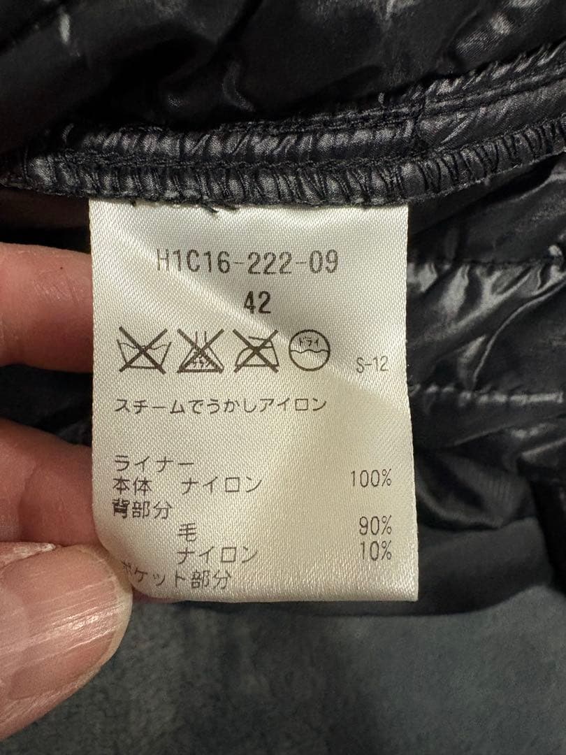 【美品】マッキントッシュフィロソフィートロッター ステンカラーコート2way42