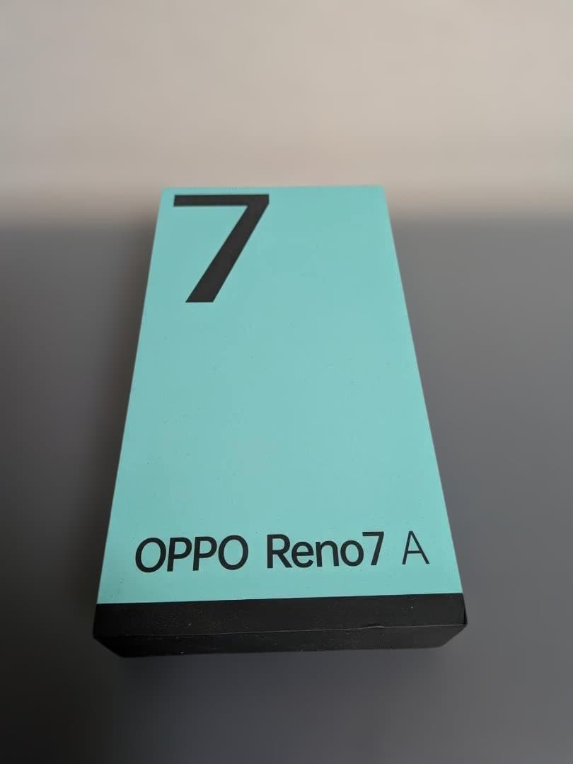 【傷アリ】OPPO Reno7 A スターリーブラック 128GB