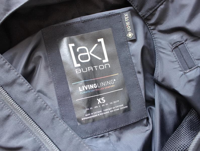 バートン ak サイクリック ゴアテックス スノーボードウェア上下セット XS