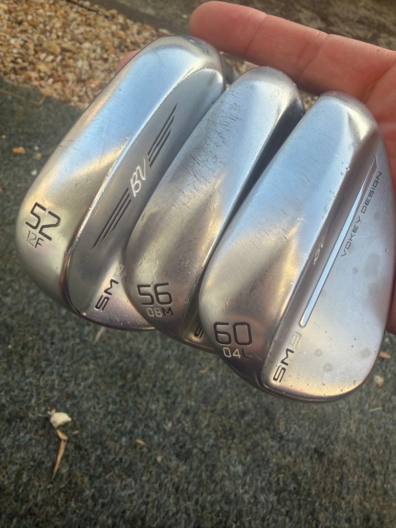 ボーケイ SM9ウェッジセット 52F 56M 60L - メルカリ