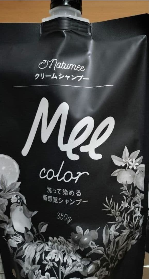 ダークブラウン】Mee color クリームシャンプー (350g) - メルカリ