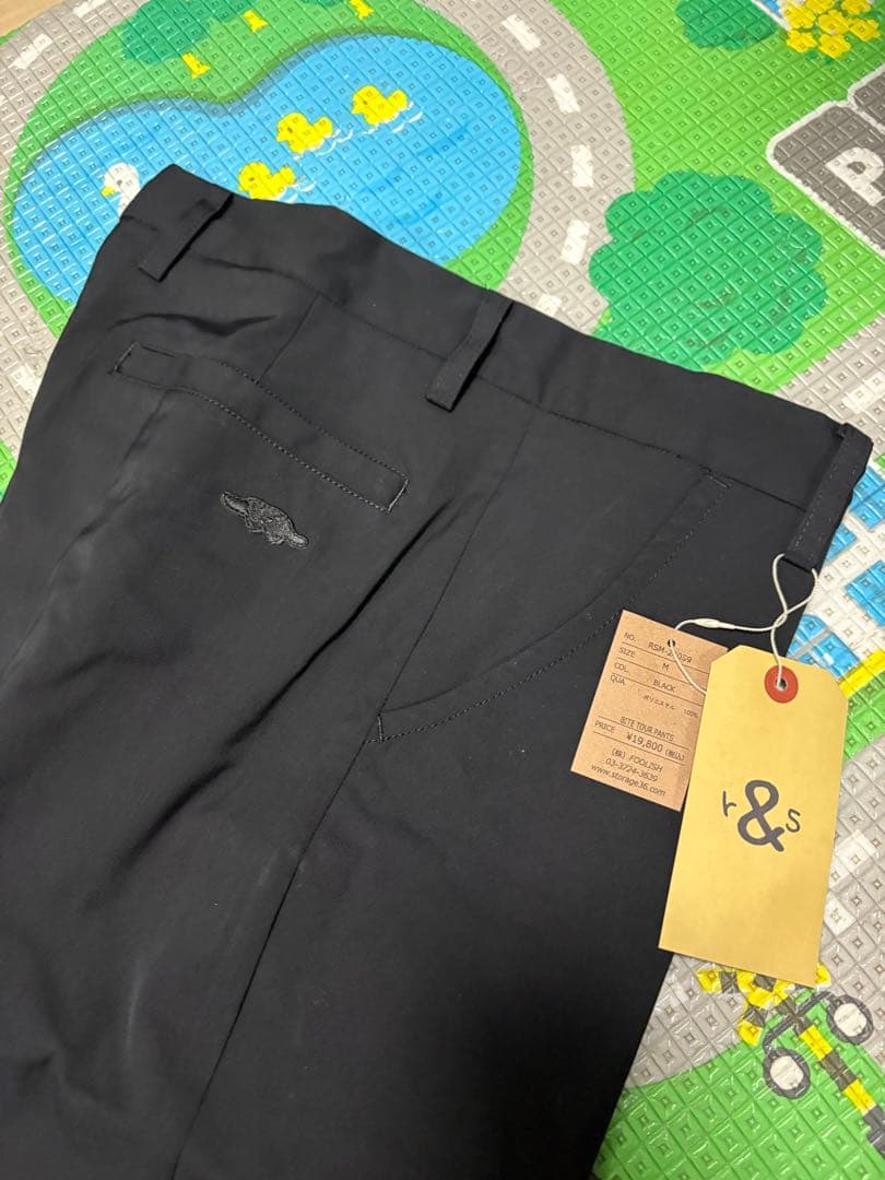 rough and swell ブラックパンツ M