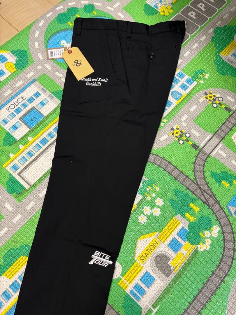 rough and swell ブラックパンツ M