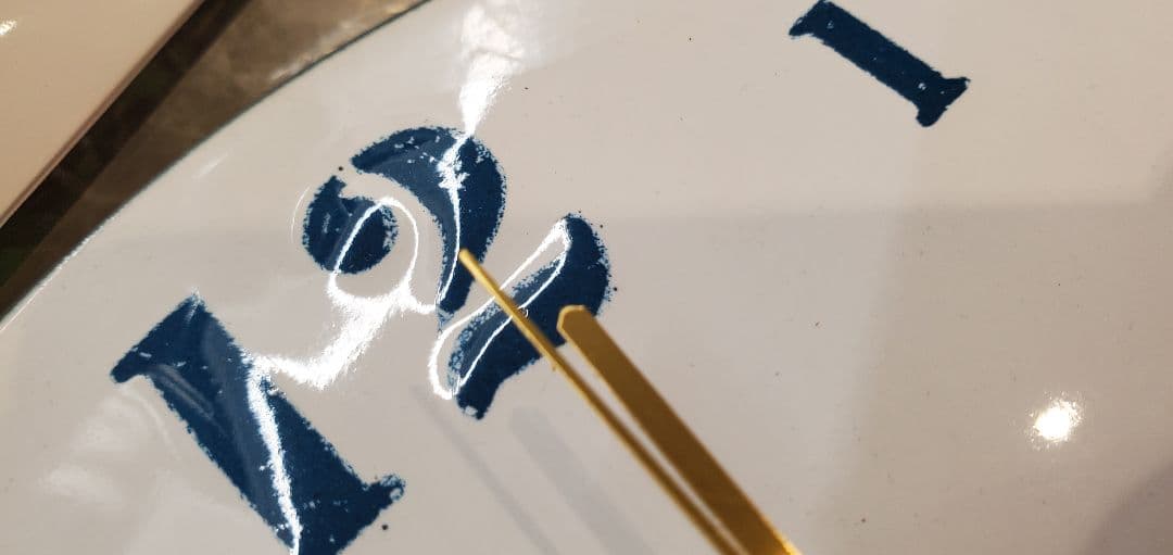 掛け時計 七宝焼 Kenichi Kondo