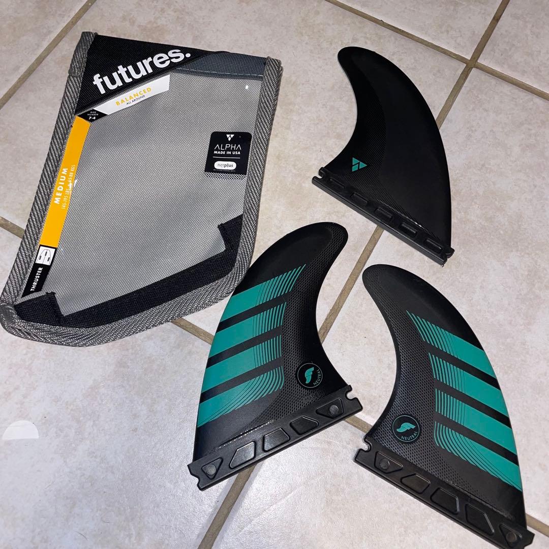 サーフィン・ボディボード FUTURES FIN ALPHA F6 Medium