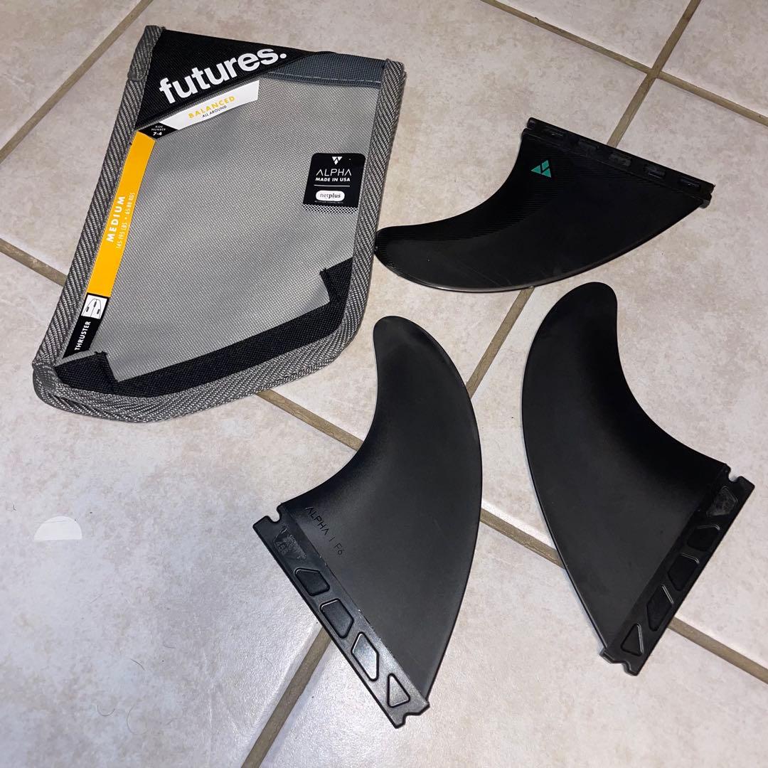 サーフィン・ボディボード FUTURES FIN ALPHA F6 Medium
