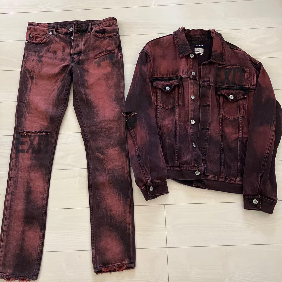 jam.2538kj 　T-pablow着用　ksubiデニムセットアップ